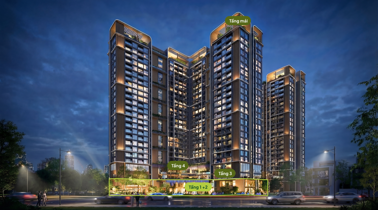 Tiện ích khối căn hộ The Vista Văn La